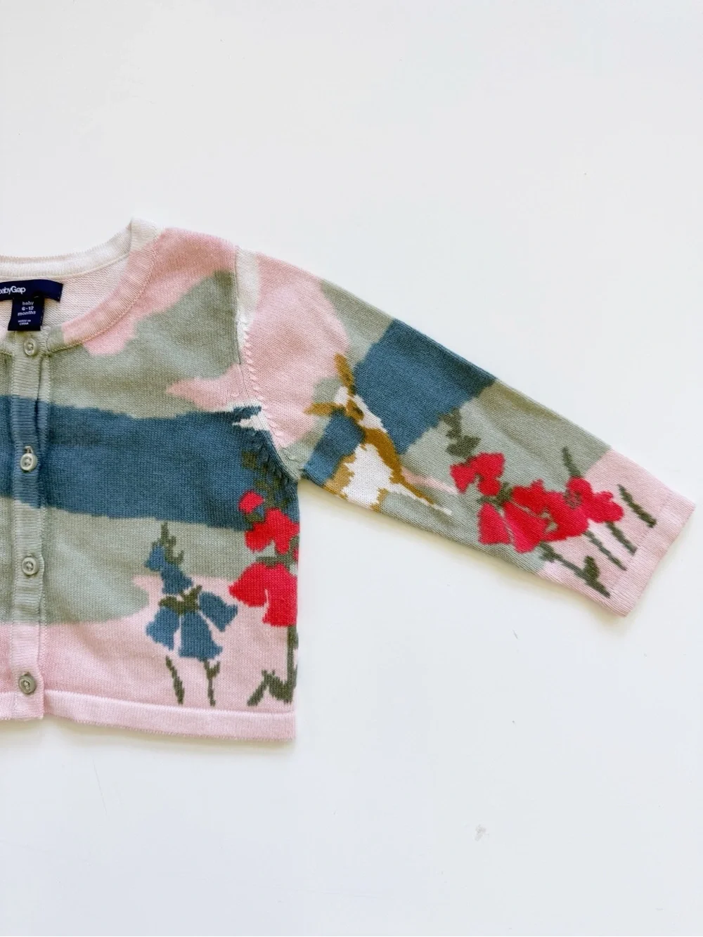 Gap Deer Cardigan 6-12M